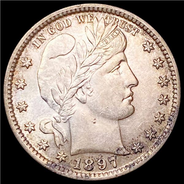 1897 Barber Quarter UNCIRCULATED