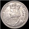 Image 1 : 1893 Isabella Silver Quarter CLOSELY UNCIRCULATED