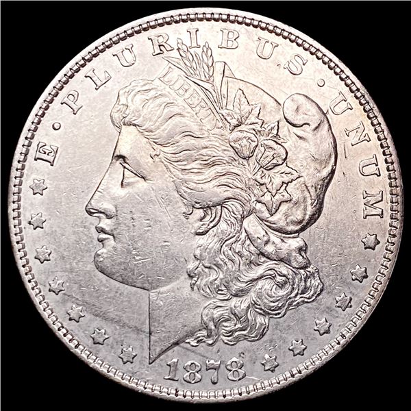 1878 8TF Morgan Silver Dollar CLOSELY UNCIRCULATED