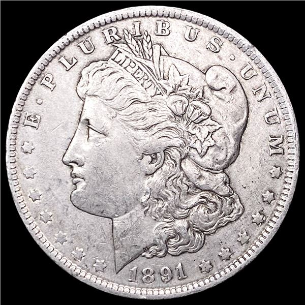 1891-O Morgan Silver Dollar CLOSELY UNCIRCULATED
