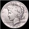1921 Extra Hair Silver Peace Dollar NICELY CIRCULATED