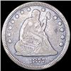 Image 1 : 1877-CC Seated Liberty Quarter NICELY CIRCULATED