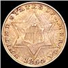 Image 1 : 1854 Silver Three Cent CLOSELY UNCIRCULATED