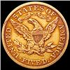 Image 2 : 1899 $5 Gold Half Eagle CLOSELY UNCIRCULATED