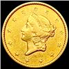 Image 1 : 1849 Rare Gold Dollar CLOSELY UNCIRCULATED