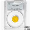 1927 $2.50 Gold Quarter Eagle PCGS MS62