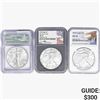 Image 1 : [3] 1992-2020 Silver Eagle ICG/NGC MS69/70