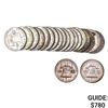 [20 Coin] 1956-1963 Franklin Half Dollar   Roll