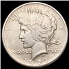 1921 Silver Peace Dollar NEARLY UNCIRCULATED