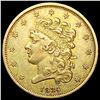 Image 1 : 1834 Pl. 4 $5 Gold Half Eagle CLOSELY UNCIRCULATED