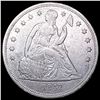 1842 Seated Liberty Dollar LIGHTLY CIRCULATED