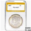 1887 Morgan Silver Dollar PGA MS67