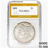 1899 Morgan Silver Dollar PGA MS63+