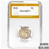 1935 Buffalo Nickel PGA MS67+