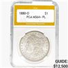 Image 1 : 1880-O Morgan Silver Dollar PGA MS64+ PL