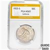 Image 1 : 1925-S Jubilee Half Dollar PGA MS65