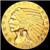 Image 1 : 1911 $5 Gold Half Eagle CLOSELY UNCIRCULATED