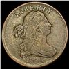 Image 1 : 1804 Draped Bust Half Cent NICELY CIRCULATED