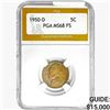1950-D Jefferson Nickel PGA MS68 FS