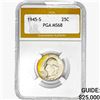 1945-S Washington Silver Quarter PGA MS68