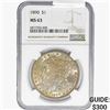 Image 1 : 1890 Morgan Silver Dollar NGC MS63