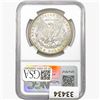 Image 2 : 1890 Morgan Silver Dollar NGC MS63