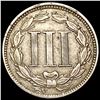 Image 2 : 1867 Nickel Three Cent NEARLY UNCIRCULATED