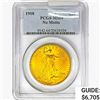 1908 $20 Gold Double Eagle PCGS MS64 No Motto