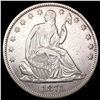 Image 1 : 1871 Seated Liberty Half Dollar CLOSELY UNCIRCULATED