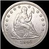 Image 1 : 1845 Seated Liberty Quarter CLOSELY UNCIRCULATED