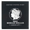 Image 3 : 2021-CC Morgan Silver Dollar U.S. Mint UNC