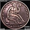 Image 1 : 1873-CC Seated Liberty Half Dollar HIGH GRADE