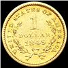 Image 2 : 1849 Rare Gold Dollar NICELY CIRCULATED