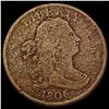 Image 1 : 1806 Draped Bust Half Cent NICELY CIRCULATED