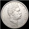 Image 1 : 1883 Kingdom of Hawaii Half Dollar CLOSELY UNCIRCULATED