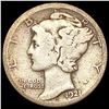 Image 1 : 1921-D Mercury Dime NICELY CIRCULATED