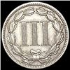 Image 2 : 1888 Nickel Three Cent CLOSELY UNCIRCULATED