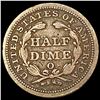 Image 2 : 1857-O Seated Liberty Half Dime CLOSELY UNCIRCULATED