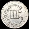 Image 2 : 1852 Silver Three Cent CLOSELY UNCIRCULATED