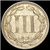 Image 2 : 1873 Nickel Three Cent CLOSELY UNCIRCULATED
