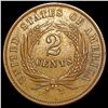 Image 2 : 1864 Two Cent Piece CHOICE AU