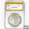 1893 Morgan Silver Dollar PGA MS61