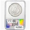 Image 2 : 1891-CC Morgan Silver Dollar PGA MS64