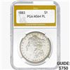 Image 1 : 1883 Morgan Silver Dollar PGA MS64 PL