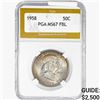 Image 1 : 1958 Franklin Half Dollar PGA MS67 FBL