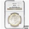 Image 1 : 1878-S Morgan Silver Dollar NGC MS64