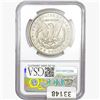 Image 2 : 1890 Morgan Silver Dollar NGC MS63