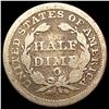 Image 2 : 1853-O Seated Liberty Half Dime NICELY CIRCULATED