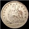 Image 1 : 1877-CC Seated Liberty Quarter UNCIRCULATED