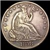 Image 1 : 1858-O Seated Liberty Half Dollar CLOSELY UNCIRCULATED